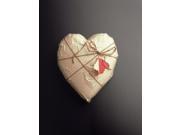 Valentine s Day Greeting Cards Heart Strings HS100. Business Greeting Card with a Heart shaped Package in Paper and Twine. Box Set Has 25 Greeting Cards and