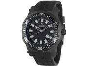 Calibre Men s SC 4H1 13 007 Hawk Date Luminous Black Dial Black Rubber Date Wristwatch