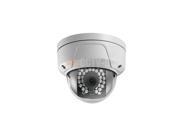 N30DAWF3 3MP IP OUTDOOR DOME CAMERA 2.8mm FIXED LENS TRUE WDR SUPPORT AUDIO IK10 IR RANGE UP TO 100ft HIKVISION OEM DS 2CD2132F IS