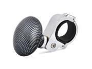 TRIXES Carbon Fibre Steering Wheel Knob Sports Car Style Turning Aid Boat Truck