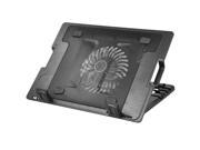 TRIXES Laptop Stand with Built in LED Fan Single USB Port Ideal for 9 to 17 Laptop
