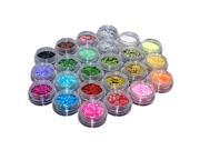 TRIXES 80 Piece Cosmetics and Art Nail Art Beauty Assorted Glitter Shapes and Colours