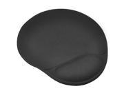 TRIXES Black Mouse Pad Mat Large with Comfort Cushion Support