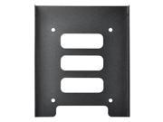 TRIXES Black Metal 2.5 to 3.5 SSD Mounting Adapter Bracket Hard Drive Holder