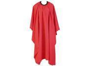 TRIXES Red Hairdressing Gown Salon Barbers Hair Cutting Cape