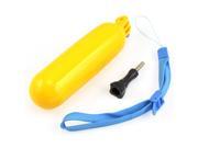 TRIXES Yellow Floating Handle Mount Accessory for GoPro Hero 1 2 3 Cameras