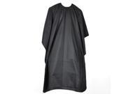 TRIXES Adult Black Salon Hairdressing Cutting Colour Hair Highlight Cape Body Gown