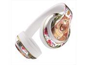 Bear and Honeybee Floral Pattern Skin for Apple Beats By Dre Studio 2013 Models Headphones