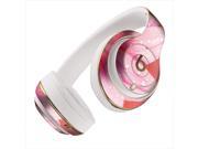 Blurry Pink Vivid Raindrop Flower Skin for Apple Beats By Dre Studio 2013 Models Headphones Sticker
