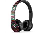 Pixalized Red and Green Aztec Skin for Apple Beats By Dre Wireless Headphones Sticker