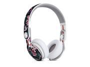 Pink Sunbursts among Floral Whisps Skin for Apple Beats By Dre Mixr Headphones