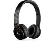 Believe In Yourself Black Out With Gold Skin for Apple Beats By Dre Solo HD Headphones Sticker
