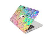 Blurry Neon fusion Black Spots Skin 13 Inch Apple MacBook With Retina Display Complete Coverage Top Bottom Inside Decal Sticker