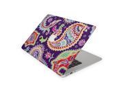Multicolored Purple Paisley Background Skin for the 12 Inch Apple MacBook Top Lid Only Decal Sticker
