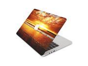 Bright Orange Ocean Sunset Skin 13 Inch Apple MacBook Pro without Retina Display Top Lid Only Decal Sticker