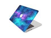 Purple Starry Night Skin 13 Inch Apple MacBook With Retina Display Complete Coverage Top Bottom Inside Decal Sticker