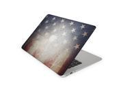 Vertical American Flag With Bursting Light Skin for the 13 Inch Apple MacBook Air Top Lid Only Decal Sticker