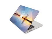 Full Rainbow Reflecting On Pond Surface As The Sun Sets Skin 13 Inch Apple MacBook Pro With Retina Display Top Lid Only Decal Sticker