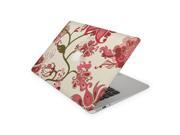 Pink and Red Flower Wallpaper Skin for the 12 Inch Apple MacBook Top Lid and Bottom Decal Sticker