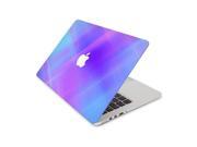 Blue and Pink Crosshatch Skin 15 Inch Apple MacBook Without Retina Display Complete Coverage Top Bottom Inside Decal Sticker