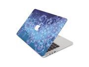 Swirling Blue and Purple Frozen Snowflake Skin 13 Inch Apple MacBook Pro With Retina Display Top Lid Only Decal Sticker