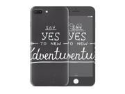Say Yes To New Adventures Chalkboard Skin for the Apple iPhone 7 Plus