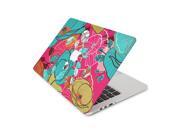 Sketches of a Floral Dream Skin 13 Inch Apple MacBook Without Retina Display Complete Coverage Top Bottom Inside Decal Sticker