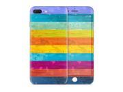 Horizontal Rainbow Stripes Skin for the Apple iPhone 7