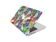 Multicolored Cube Patern Skin 13 Inch Apple MacBook Pro With Retina Display Top Lid and Bottom Decal Sticker