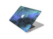 Blue Molecular Galaxy Skin for the 13 Inch Apple MacBook Air Top Lid and Bottom Decal Sticker