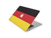 German Flag Skin 12 Inch Apple MacBook Complete Coverage Top Bottom Inside Decal Sticker