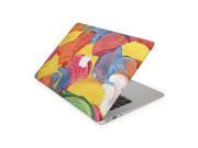 Multicolored Wet Paint Swirls Skin 13 Inch Apple MacBook Air Complete Coverage Top Bottom Inside Decal Sticker