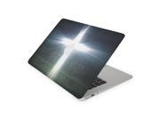 Bright Cross on Brick Wall Skin 11 Inch Apple MacBook Air Complete Coverage Top Bottom Inside Decal Sticker
