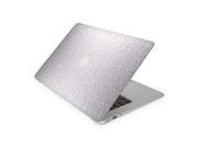 Pearl White Stucco Wall Skin for the 11 Inch Apple MacBook Air Top Lid and Bottom Decal Sticker