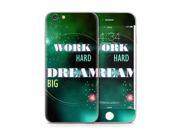 Work Hard Dream Big Galaxy Wonder Skin for the Apple iPhone 6 Plus