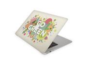 Go Green Exploding Shapes Skin for the 11 Inch Apple MacBook Air Top Lid and Bottom Decal Sticker