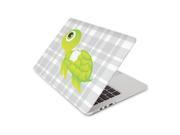 Green and Yellow Tortoise Skin 13 Inch Apple MacBook Without Retina Display Complete Coverage Top Bottom Inside Decal Sticker