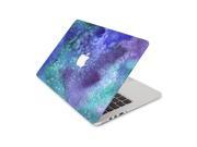 Purple and Blue Watercolored Paper Skin 15 Inch Apple MacBook Pro With Retina Display Top Lid Only Decal Sticker