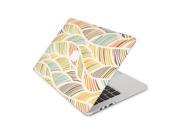 Palm Leaves Waves Skin 13 Inch Apple MacBook Without Retina Display Complete Coverage Top Bottom Inside Decal Sticker