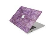 Cloudy Purple Cracked Marble Skin for the 13 Inch Apple MacBook Air Top Lid Only Decal Sticker