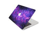 Purple Plasma Night Sky Skin 15 Inch Apple MacBook With Retina Display Complete Coverage Top Bottom Inside Decal Sticker