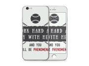 Work Hard and Play With Your Heart Baseball Skin for the Apple iPhone 6