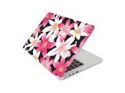 Pink Hawaiian Flower Skin 13 Inch Apple MacBook Pro With Retina Display Top Lid and Bottom Decal Sticker