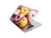 Fresh Layered Gourmet Donuts Skin 13 Inch Apple MacBook Pro With Retina Display Top Lid and Bottom Decal Sticker