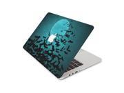 Textured Green Full Moon Raging Bat Explosion Skin 13 Inch Apple MacBook Pro without Retina Display Top Lid and Bottom Decal Sticker
