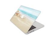 Crystal Blue Water Seashell Beach Skin 13 Inch Apple MacBook Pro without Retina Display Top Lid Only Decal Sticker