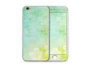 Yellow Turquiose Flower Fade Skin for the Apple iPhone 6