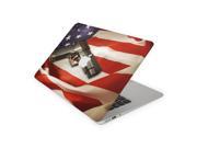 Merica Stars and Bars Skin 13 Inch Apple MacBook Air Complete Coverage Top Bottom Inside Decal Sticker