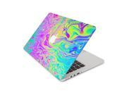Rainbow Paint Fusion Skin 15 Inch Apple MacBook Pro With Retina Display Top Lid and Bottom Decal Sticker