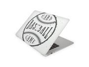 Hard Baseball Game White Background Skin for the 12 Inch Apple MacBook Top Lid Only Decal Sticker